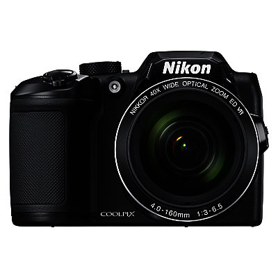 Nikon COOLPIX B500 Digital Camera, 16MP, HD 1080p, 40x Optical Zoom, Wi-Fi, Bluetooth, 3 LCD Screen Black Nikon COOLPIX B500 Digital Camera, 16MP, HD 1080p, 40x Optical Zoom, Wi-Fi, Bluetooth, 3 LCD Screen Black